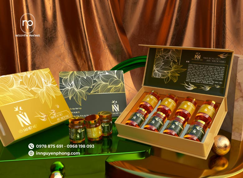 Hộp đựng yến đẹp tại Nguyên Phong